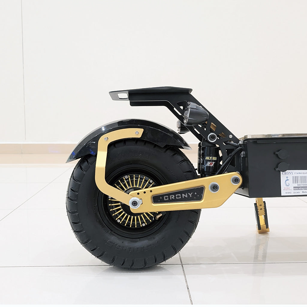CRONY GT-13 GT13 Electric Scooter 5000Wx2 Motors 75V/31.2AH Battery 65-90KM Range Disc Brakes Front/Rear Suspension High configuration E-Scooter