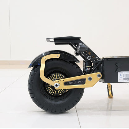 CRONY GT-13 GT13 Electric Scooter 5000Wx2 Motors 75V/31.2AH Battery 65-90KM Range Disc Brakes Front/Rear Suspension High configuration E-Scooter