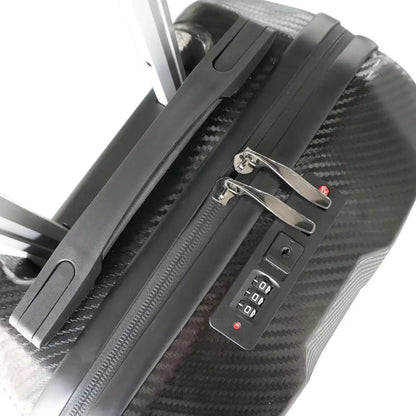 CRONY  Steel Explorer Carbon Fiber LED Display Backpack Led Trolley Luggage Advertising box custom pattern