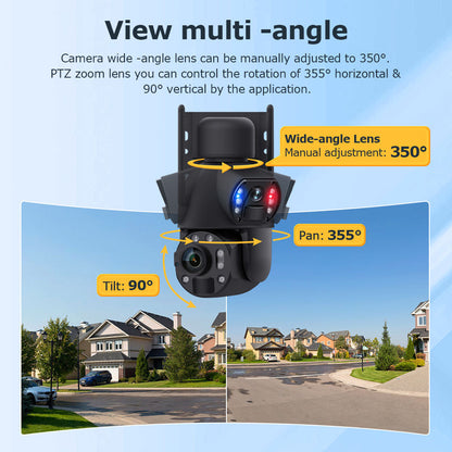 CRONY ST-599-8MP-4G-30X-20W 24H Record solar Battery Camera