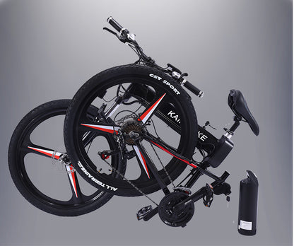 دراجة كهربائية قابلة للطي مقاس 26 بوصة من CRONY FA-018 دراجة كهربائية قابلة للطي مقاس 26 بوصة دراجة كهربائية بنظام التعليق الكامل بإطار من الصلب الكربوني