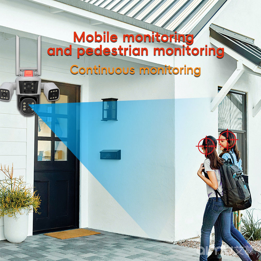 CRONY WQQ849S-PW-8K-10X (IPC360 Home APP) 4 Head Camera