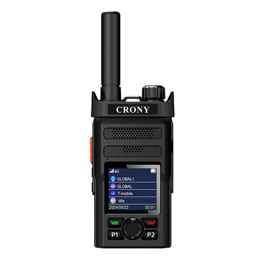CRONY CY-C9 4G WIFI Long Range Walkie Talkie Portable Two Way Radio with 6000mAh Battery TypeC Charging
