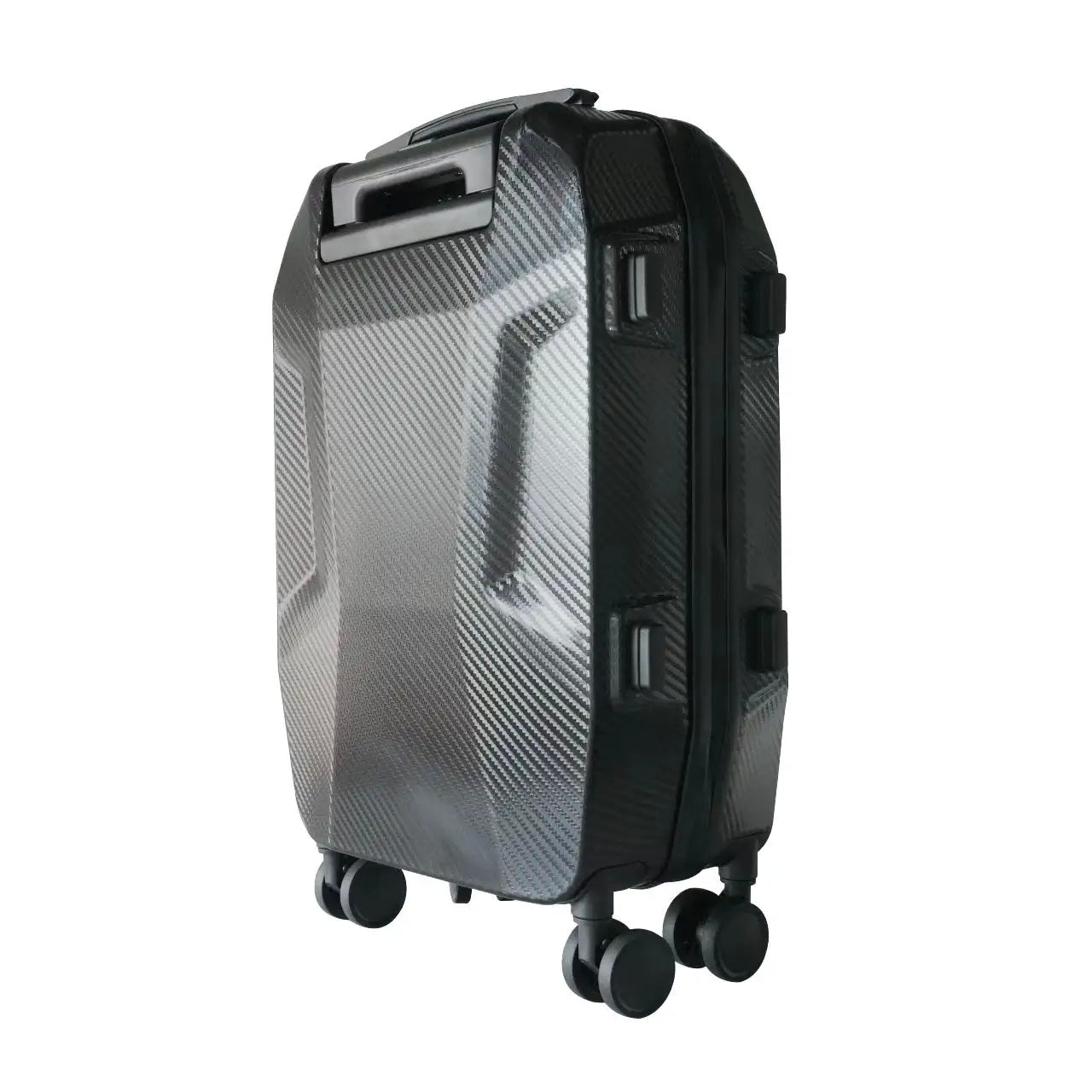 CRONY  Steel Explorer Carbon Fiber LED Display Backpack Led Trolley Luggage Advertising box custom pattern