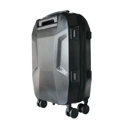 CRONY  Steel Explorer Carbon Fiber LED Display Backpack Led Trolley Luggage Advertising box custom pattern