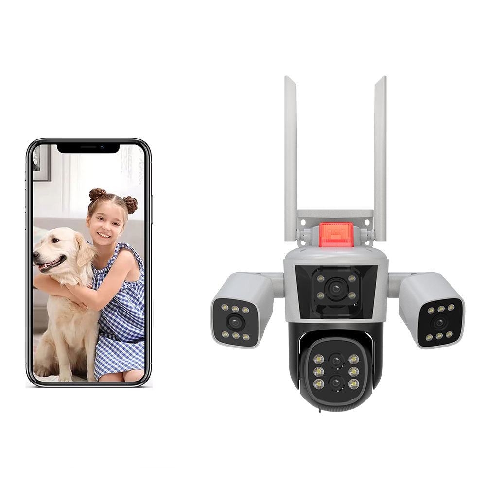 CRONY WQQ849S-PW-8K-10X (IPC360 Home APP) 4 Head Camera