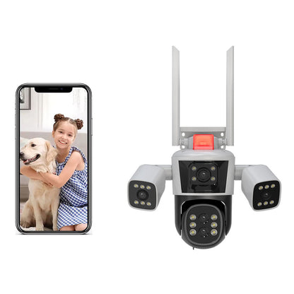 CRONY WQQ849S-PW-8K-10X (IPC360 Home APP) 4 Head Camera