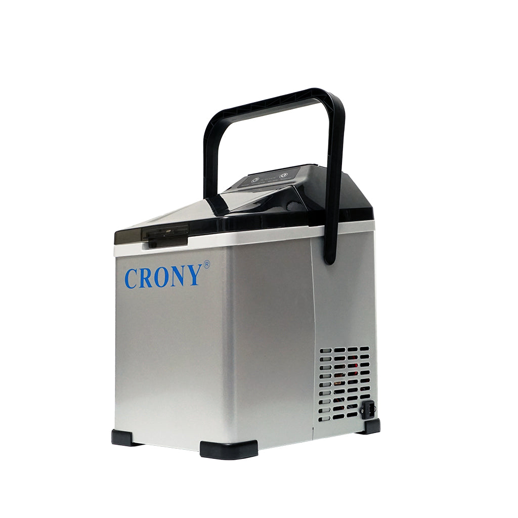 CRONY Portable Ice Maker 1.5L Home & Car Use -20°C Freezing LED Control 9 Bullet Ice Cubes