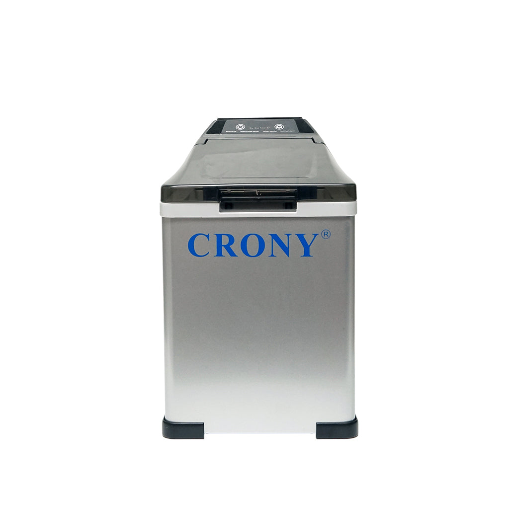 CRONY Portable Ice Maker 1.5L Home & Car Use -20°C Freezing LED Control 9 Bullet Ice Cubes