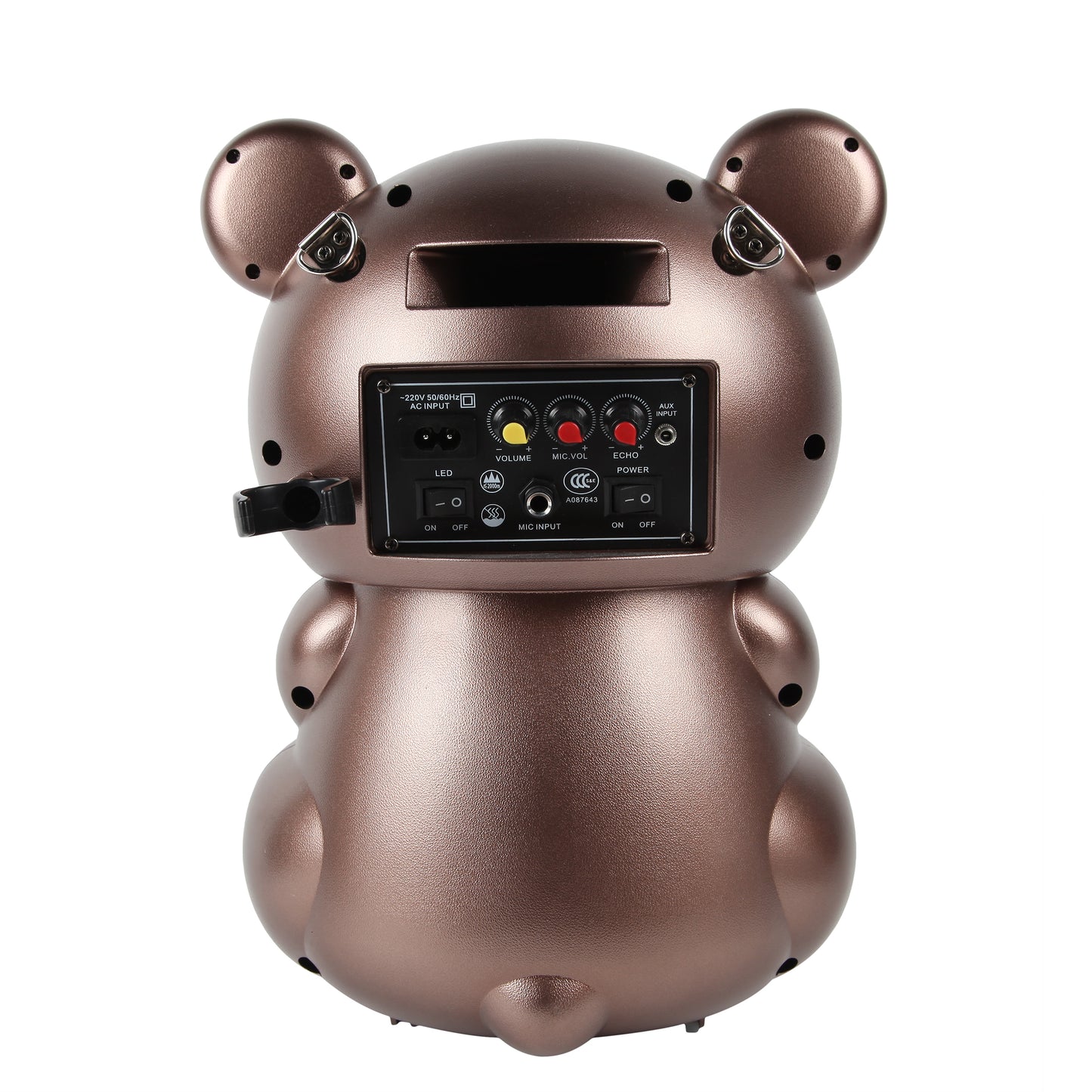 CRONY V6E speaker Portable Bear Ibastek Subwoofer Speaker Karaoke