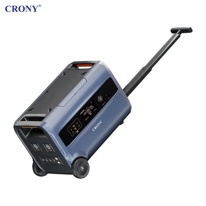 CRONY PEPF2400 Portable Power Station 3000W 2400Wh Solar Generator With Fast Charging USB AC DC Output For Outdoor Camping Emergency