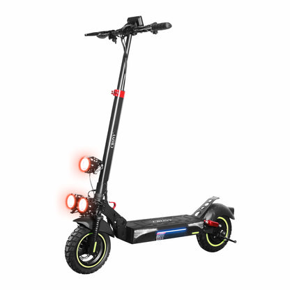 CRONY T4 big display high speed E-scooter Triple LED Headlamps Foldable Design