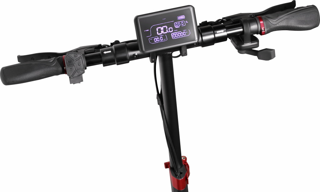 CRONY T4 big display high speed E-scooter Triple LED Headlamps Foldable Design