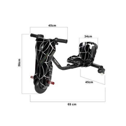 كروني JL009-8-02 سيارة انزلاق من نوع V بحجم 6.5 بوصة سكوتر انزلاق صغير للأطفال