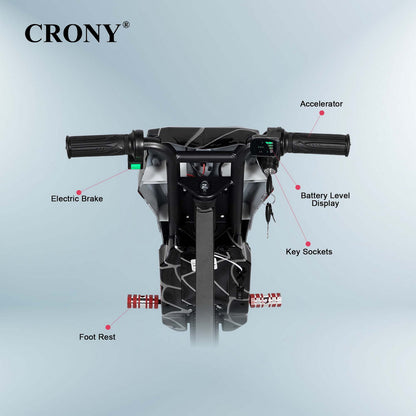 كروني JL009-8-02 سيارة انزلاق من نوع V بحجم 6.5 بوصة سكوتر انزلاق صغير للأطفال