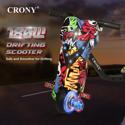 كروني JL009-8-02 سيارة انزلاق من نوع V بحجم 6.5 بوصة سكوتر انزلاق صغير للأطفال