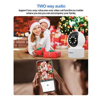 CRONY NIP-500+ Wireless Camera 5MP Wireless Camera Smart Home Security Camera Human Motion Detection