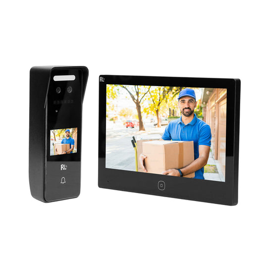 CRONY RL-DX7FR Face Characteristic Value Video Doorphone 3D Face Unlock Smart Video Doorbell Intercom