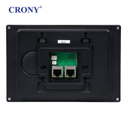 CRONY RL-DX7FR Face Characteristic Value Video Doorphone 3D Face Unlock Smart Video Doorbell Intercom