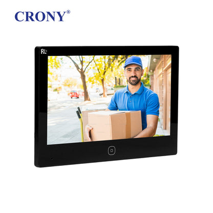 CRONY RL-DX7FR Face Characteristic Value Video Doorphone 3D Face Unlock Smart Video Doorbell Intercom