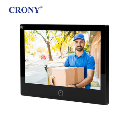 CRONY RL-DX7FR Face Characteristic Value Video Doorphone 3D Face Unlock Smart Video Doorbell Intercom