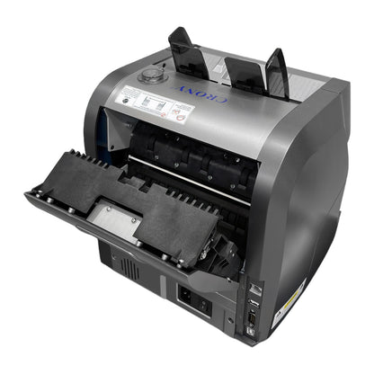 CRONY SH-209Q Mix Value Money sorter with Inbuilt Printer with Printer 1500 pcs per minute UV MG MT IR Detection 7.84 inch TFT Display
