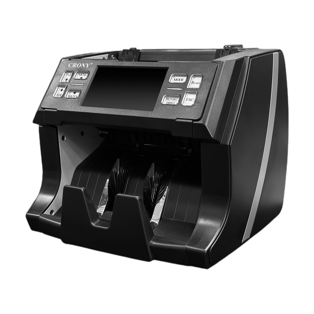 CRONY SH-23D Currency Counter with 4.3 inch TFT Touch Display UV MG MT IR Detection USB Type C LAN Port Printer Support Currency Customization