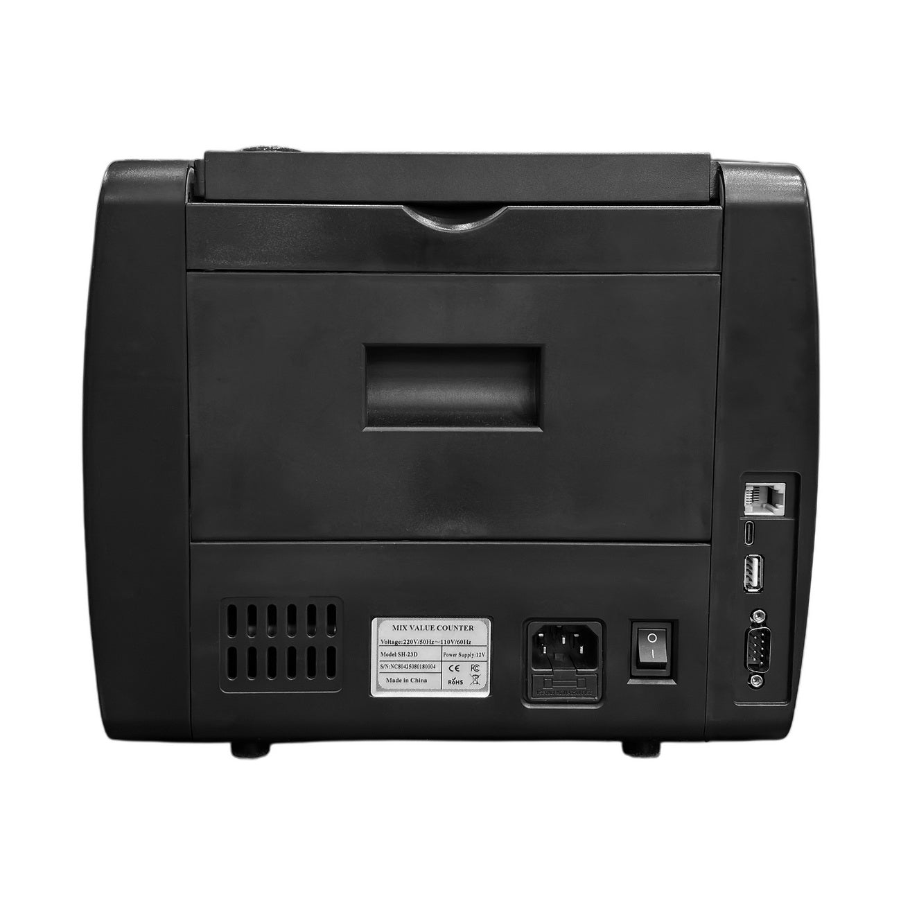 CRONY SH-23D Currency Counter with 4.3 inch TFT Touch Display UV MG MT IR Detection USB Type C LAN Port Printer Support Currency Customization