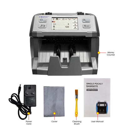 CRONY SH-29C Multi Currency Mix Value Money sorte with UV MG MT IR Detection 800 1000 1200 pcs/min