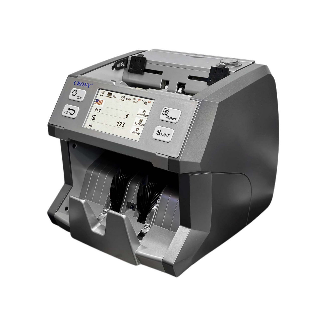 CRONY SH-29C Multi Currency Mix Value Money sorte with UV MG MT IR Detection 800 1000 1200 pcs/min
