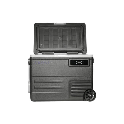 CRONY Car Refrigerator 55L U55 Portable Car Refrigerator -20°C Freezing LED Control Dual Power Wheeled Design