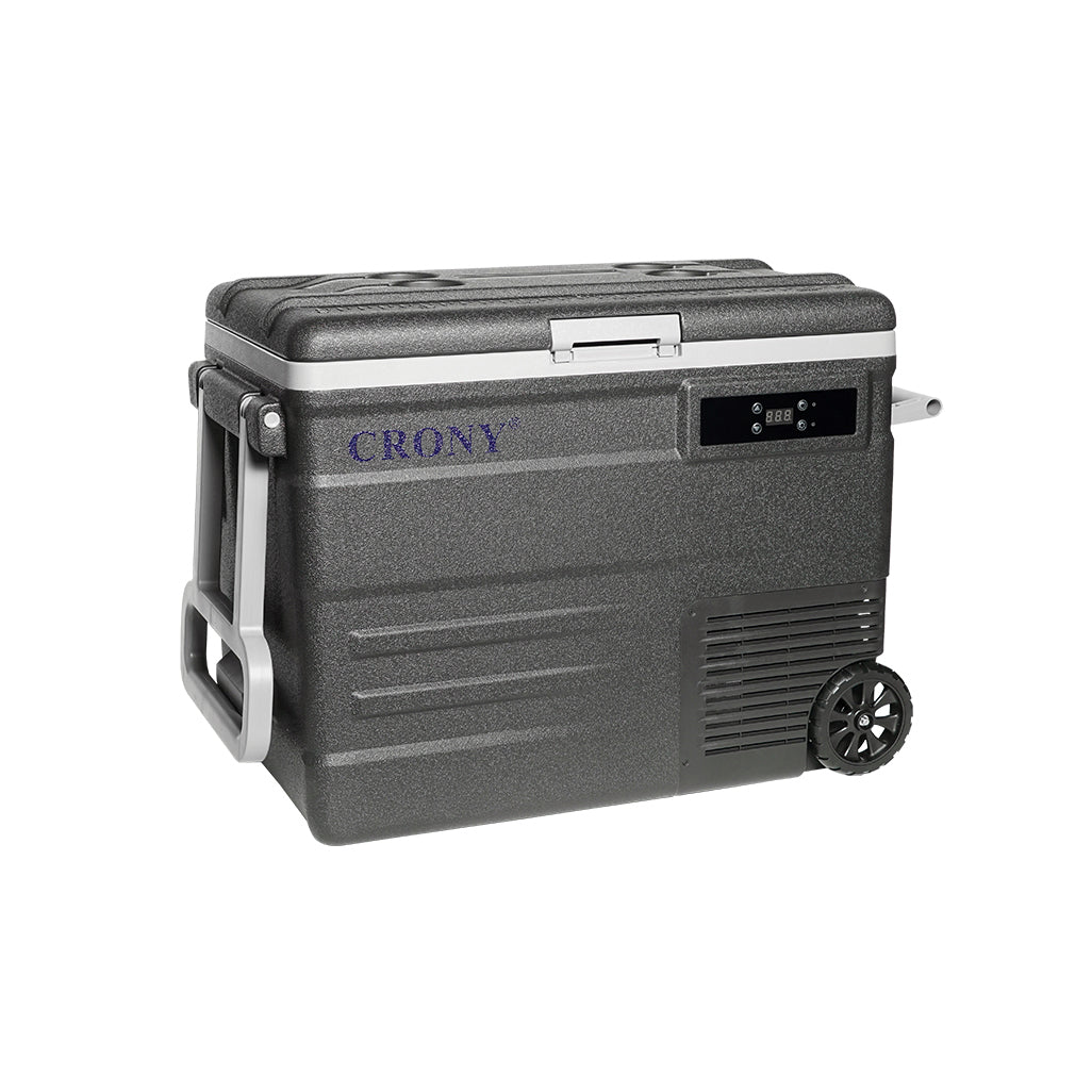 CRONY Car Refrigerator 65L U65 65L Portable Car Refrigerator -20°C Freezing LED Control Dual Power Wheeled Design