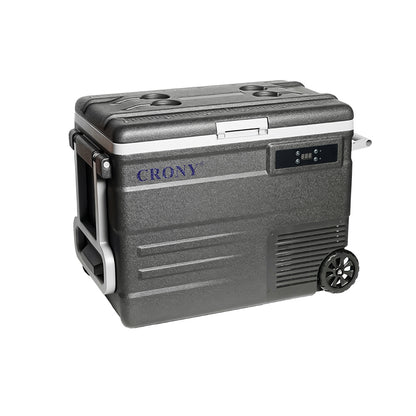 CRONY Car Refrigerator 65L U65 65L Portable Car Refrigerator -20°C Freezing LED Control Dual Power Wheeled Design