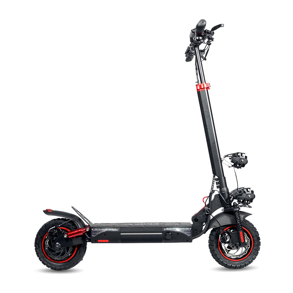 CRONY V10 Big LCD Display Electric Scooter - Black with Smart Lock & App /upto 65 Km/H Maximum Speed, 35km Travel Distance, 10 Inch Tires.