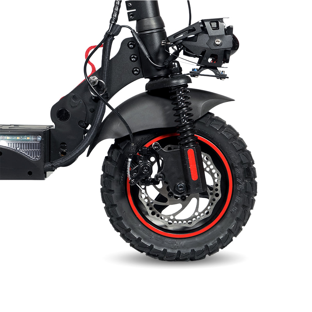 CRONY V10 Big LCD Display Electric Scooter - Black with Smart Lock & App /upto 65 Km/H Maximum Speed, 35km Travel Distance, 10 Inch Tires.