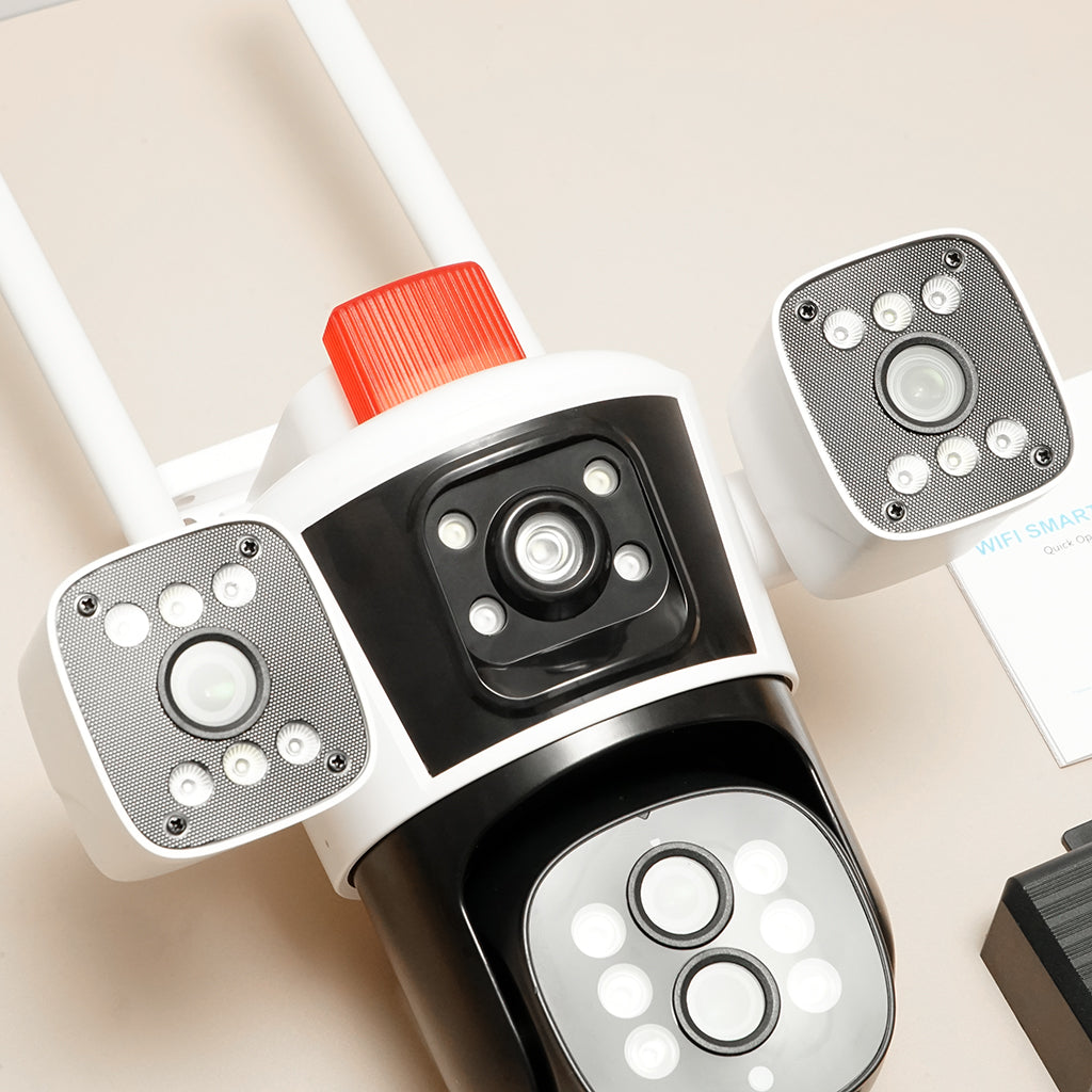 CRONY WQQ849S-PW-8K-10X (IPC360 Home APP) 4 Head Camera