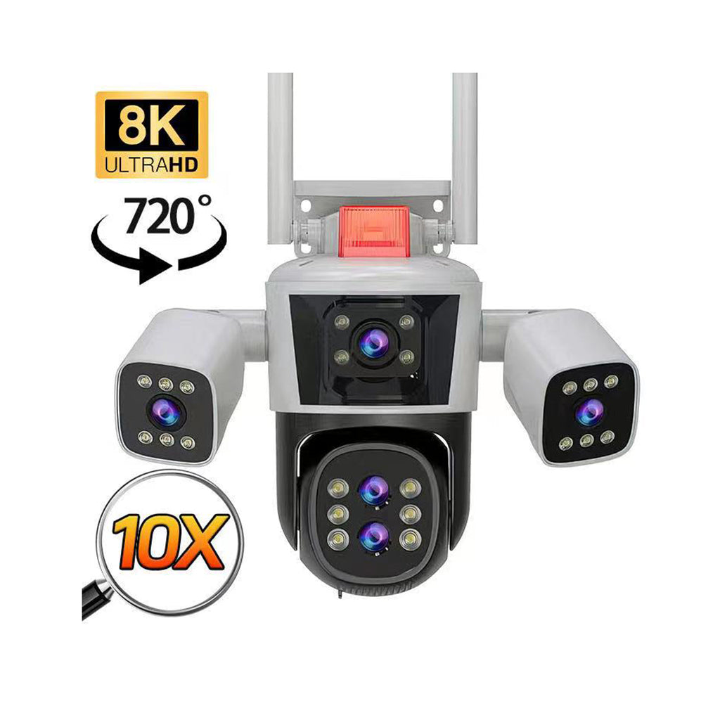 CRONY WQQ849S-PW-8K-10X (IPC360 Home APP) 4 Head Camera