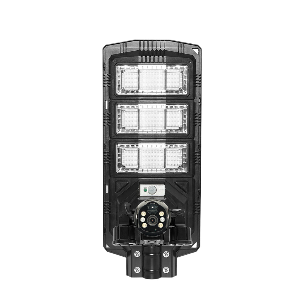 CRONY XA11-WIFI-4K（V380 PRO APP）Solar street light 3 Head Camera