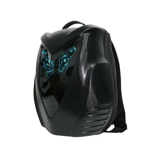 CRONY Owl LED Display Backpack Owl LED Eyes Motor Backpack, Backpack, Phone Control Screen Bag, Scooter Bag Bring AD