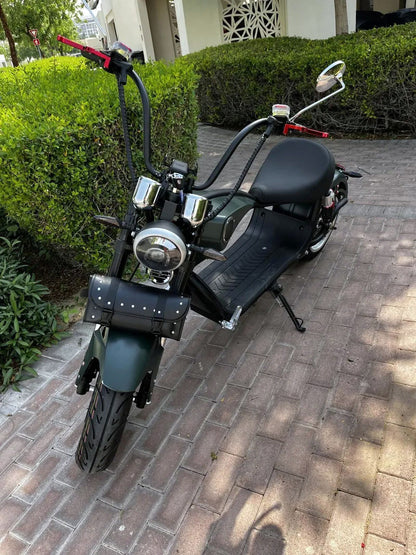 CRONY X1 Electric Scooter Adult E Scooter with 4 Rear Luggage Boxes for Delivery Commute