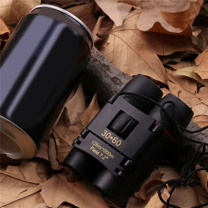 30*60 Binocular 30x60 day and night camping travel vision spotting scope optical folding HD binoculars - Edragonmall.com