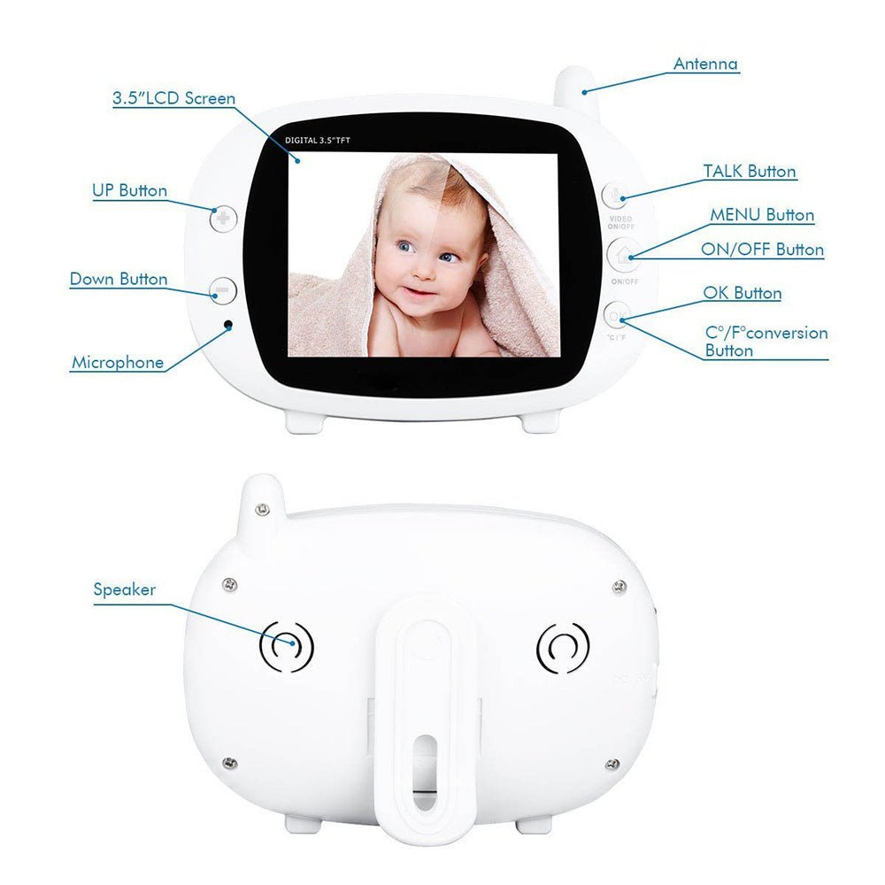 Wireless store baby monitor