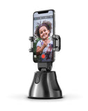 360 Cradle head selfie stand Auto Face&Object Tracking Smart Shooting Camera Phone Mount -Black - Edragonmall.com