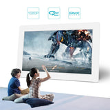 7 Inch Digital Photo Frame Display Photo/Music/Video Player Calendar Alarm Auto On/Off Timer, Support USB Drives and SD Card, Remote Control - Edragonmall.com