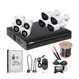 CCTV Camera for Home 8 channel 5MP Kit T1A51P 1500TP (1TB HDD)