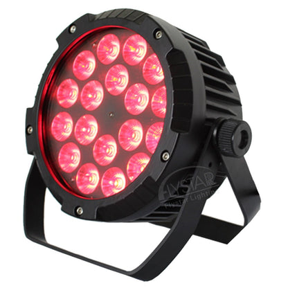 CRONY 10W*18EACH RGBW Normal Waterproof PAR light professional ceiling stage lights dj rgbw 4 in 1 outdoor waterproof led par light for club bar - Edragonmall.com