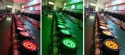 CRONY 10W*18EACH RGBW Normal Waterproof PAR light professional ceiling stage lights dj rgbw 4 in 1 outdoor waterproof led par light for club bar - Edragonmall.com