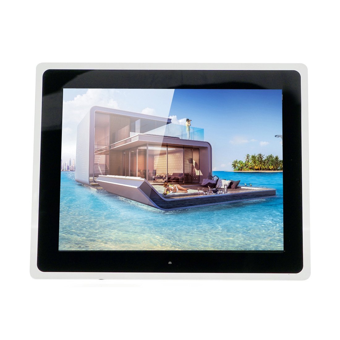 CRONY 12inch Photo Frame HD Digital Picture Frame Supports Music, Video & Film | Black - Edragonmall.com