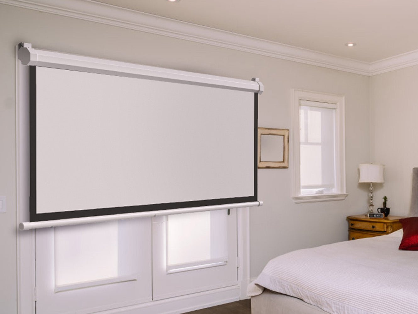 159 Inch Projector Screen CRONY 150 Inch 4:3 Anti-Light Projection Screen Widescreen Projector M ...