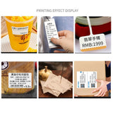 CRONY 1685 Thermosensitive printer barcode printer stickers supermarket price clothing labels - Edragonmall.com